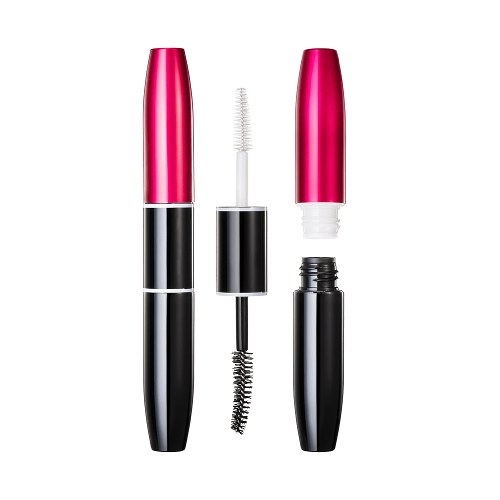 คอนเทนเนอร์หลอดมาสคาร่าอลูมิเนียมเปล่า 2 ขวด HM1108